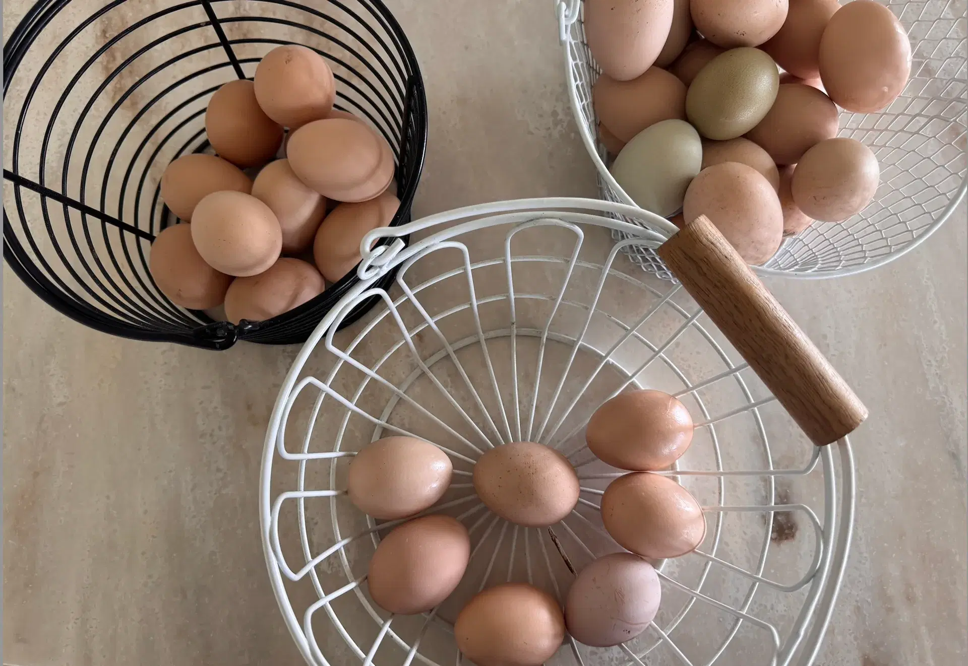 Too many eggs!