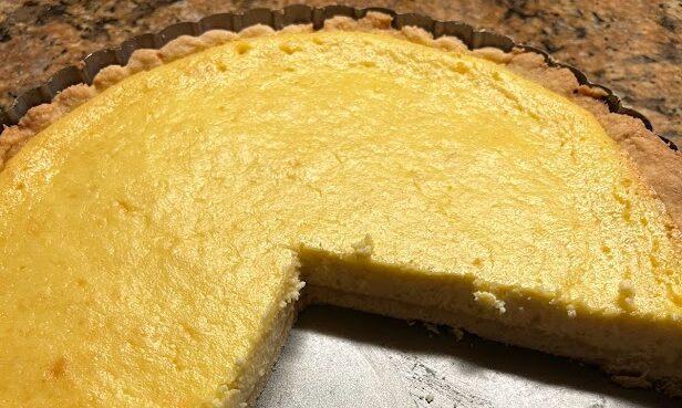 ricotta alla torta also known as torta di ricotta or ricotta tart